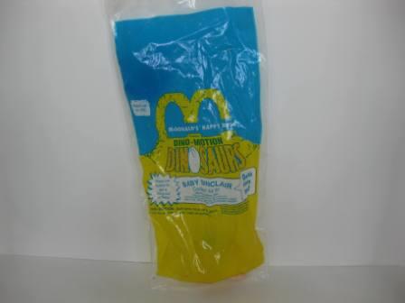 1992 McDonalds - Baby Sinclair - Dinosaurs Dino Motion (SEALED)